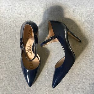 Navy Blue Sam Edelman Heels NWOT